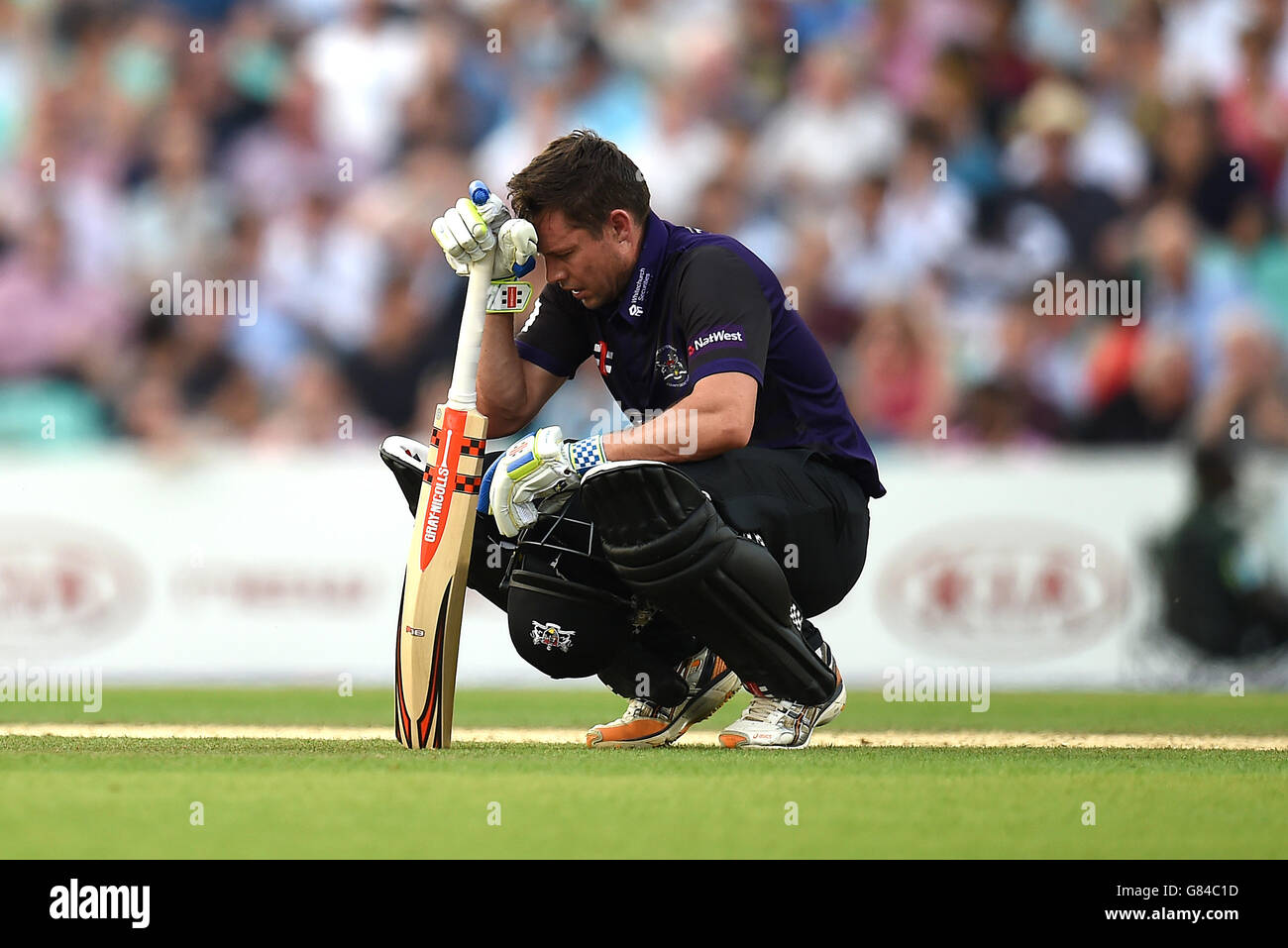 Cricket - NatWest t20 Blast - Divisione meridionale - Surrey v Gloucestershire - Kia ovale Foto Stock