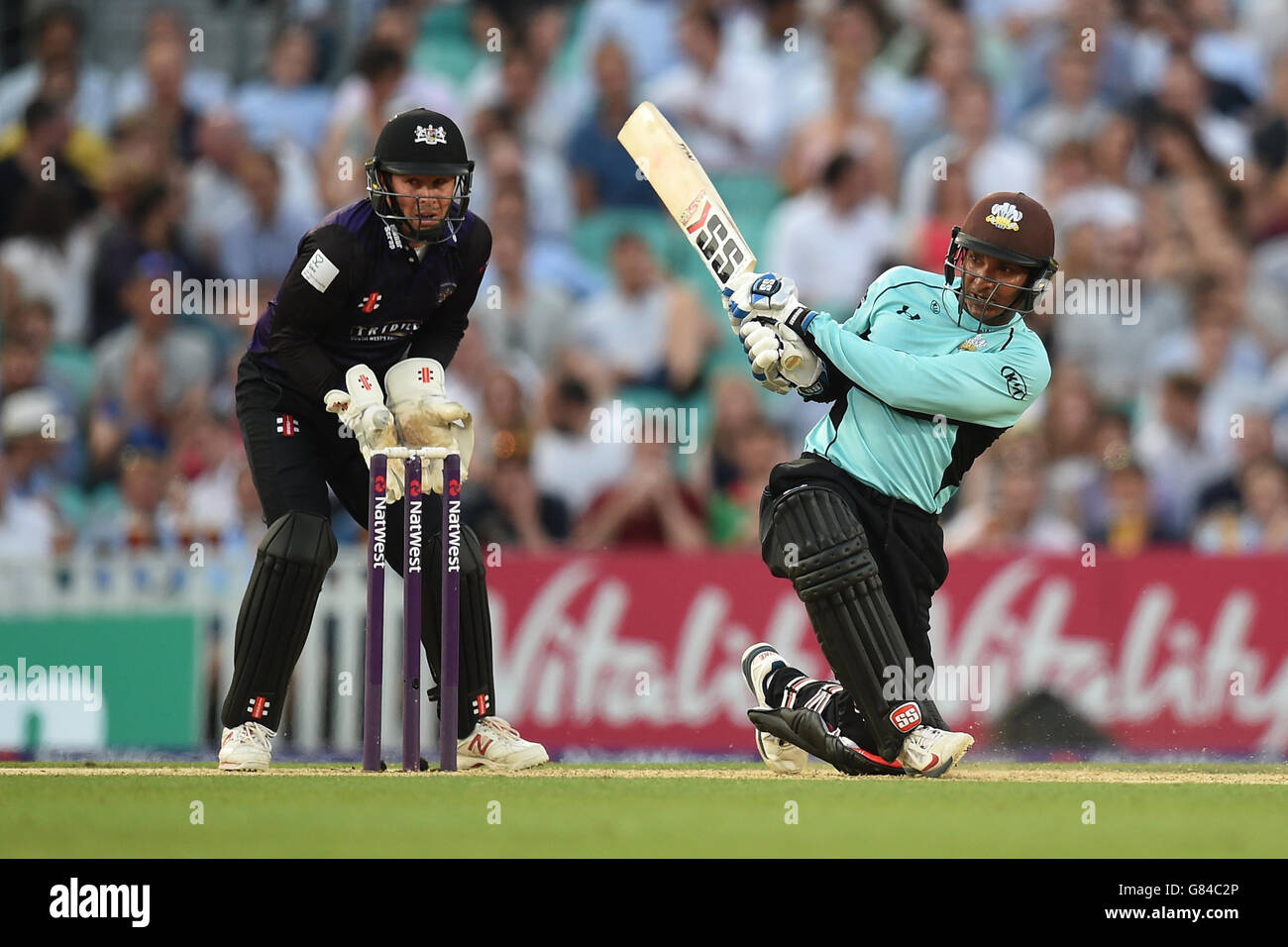 Cricket - NatWest t20 Blast - Divisione meridionale - Surrey v Gloucestershire - Kia ovale Foto Stock
