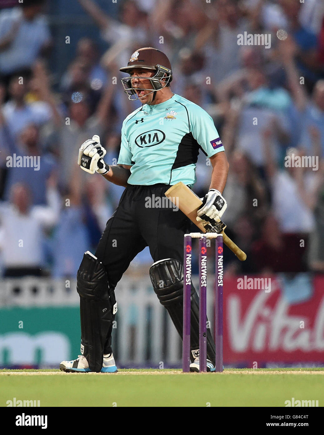 Cricket - NatWest t20 Blast - Divisione meridionale - Surrey v Gloucestershire - Kia ovale Foto Stock