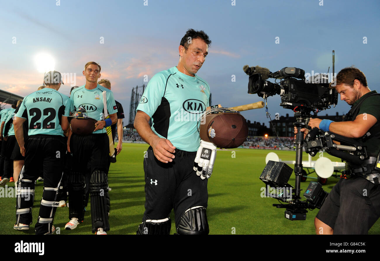 Cricket - NatWest t20 Blast - Divisione meridionale - Surrey v Gloucestershire - Kia ovale Foto Stock