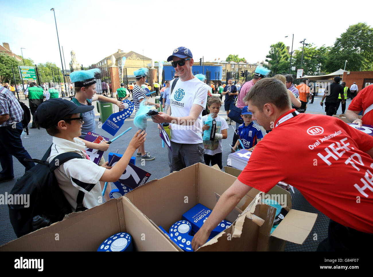 Cricket - NatWest t20 Blast - Divisione meridionale - Surrey v Middlesex - Kia ovale Foto Stock
