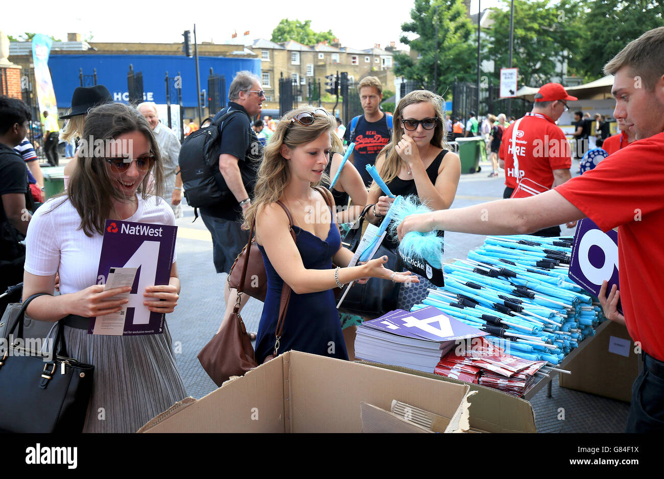Cricket - NatWest t20 Blast - Divisione meridionale - Surrey v Middlesex - Kia ovale Foto Stock