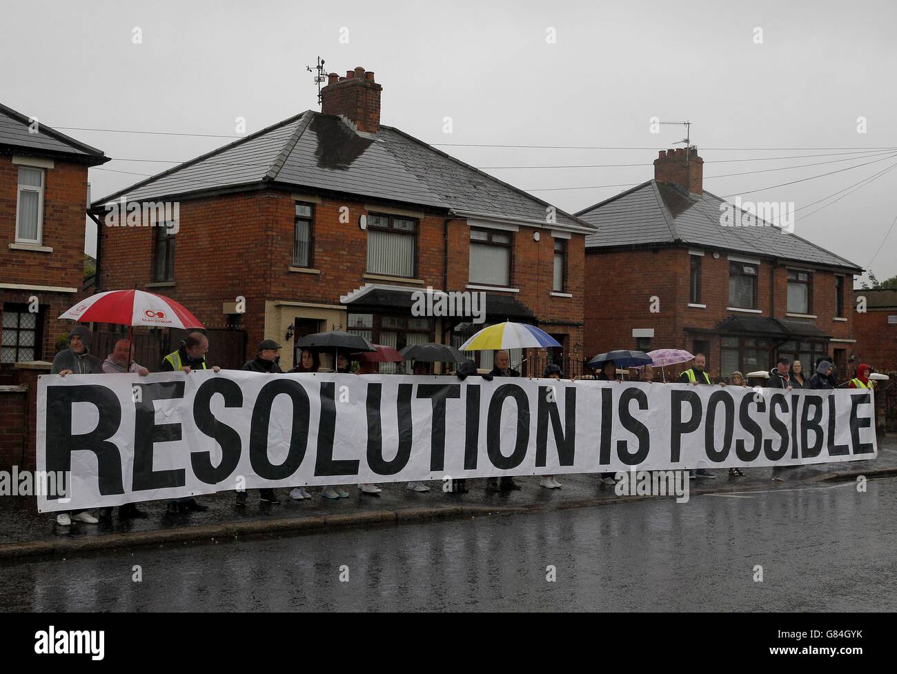 Dodicesimo di luglio - Celebrazioni - Belfast Foto Stock