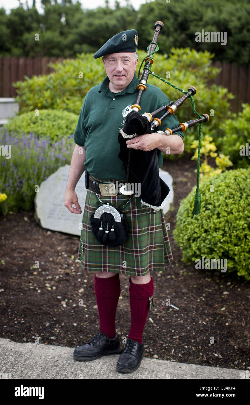 Catherine Burns funerale Foto Stock