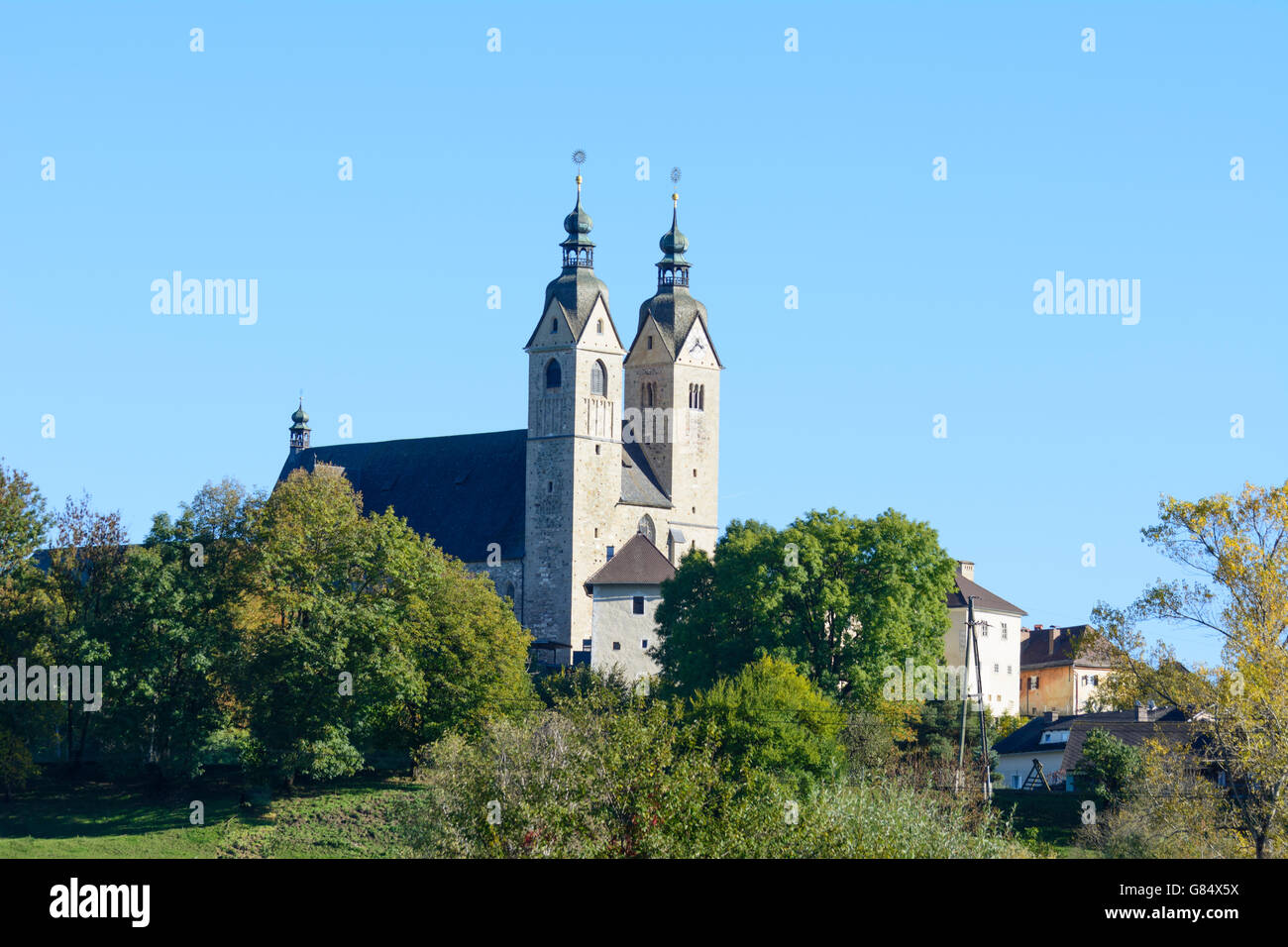 Chiesa Marienkirche, Maria Saal, Austria Kärnten, in Carinzia Foto Stock