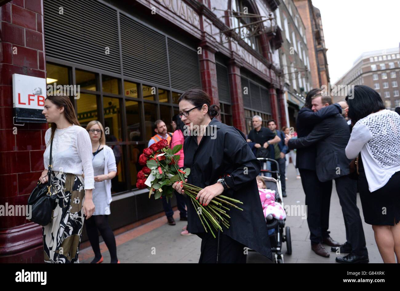 7/7 bombardamenti anniversario Foto Stock