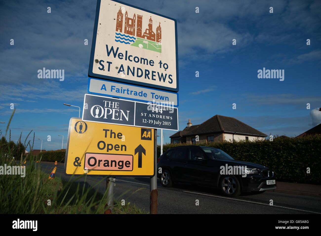 Golf - Il Campionato Open 2015 - giorno di pratica due - St Andrews Foto Stock