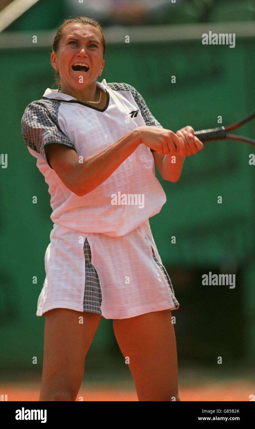 Campo da tennis ... French Open di Tennis Foto Stock