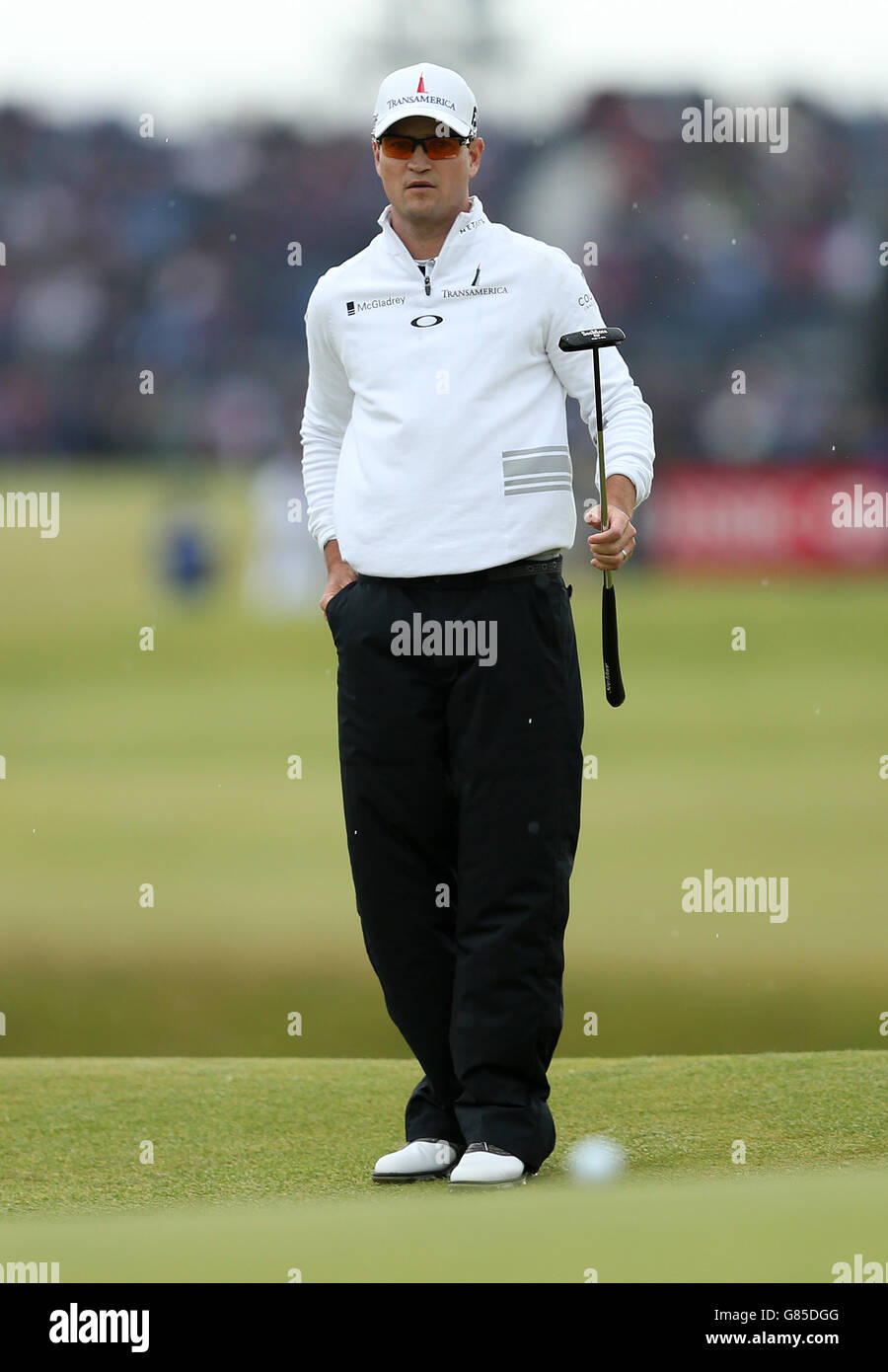 Golf - il Campionato Open 2015 - giorno cinque - St Andrews. USA's Zach Johnson durante il quinto giorno dell'Open Championship 2015 a St Andrews, Fife. Foto Stock