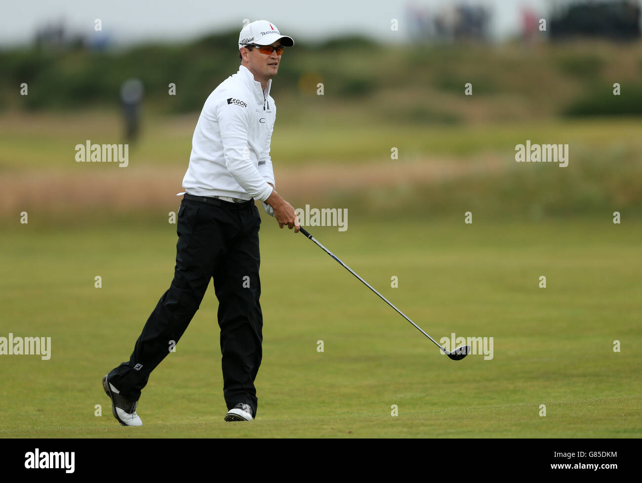 Golf - il Campionato Open 2015 - giorno cinque - St Andrews. USA's Zach Johnson durante il quinto giorno dell'Open Championship 2015 a St Andrews, Fife. Foto Stock