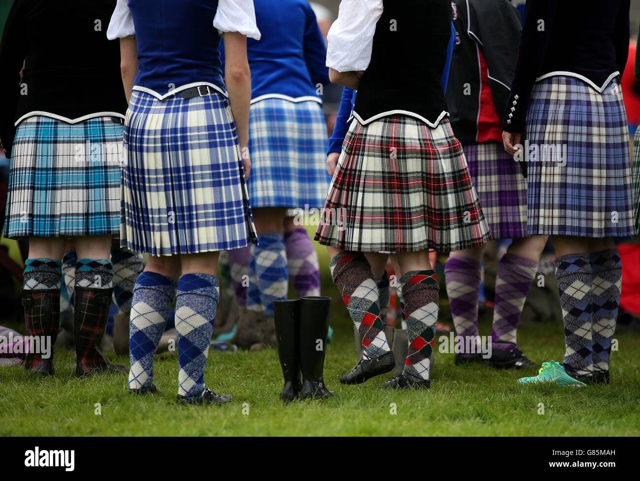 Il Bridge of Allan Highland Games - Stirling Foto Stock