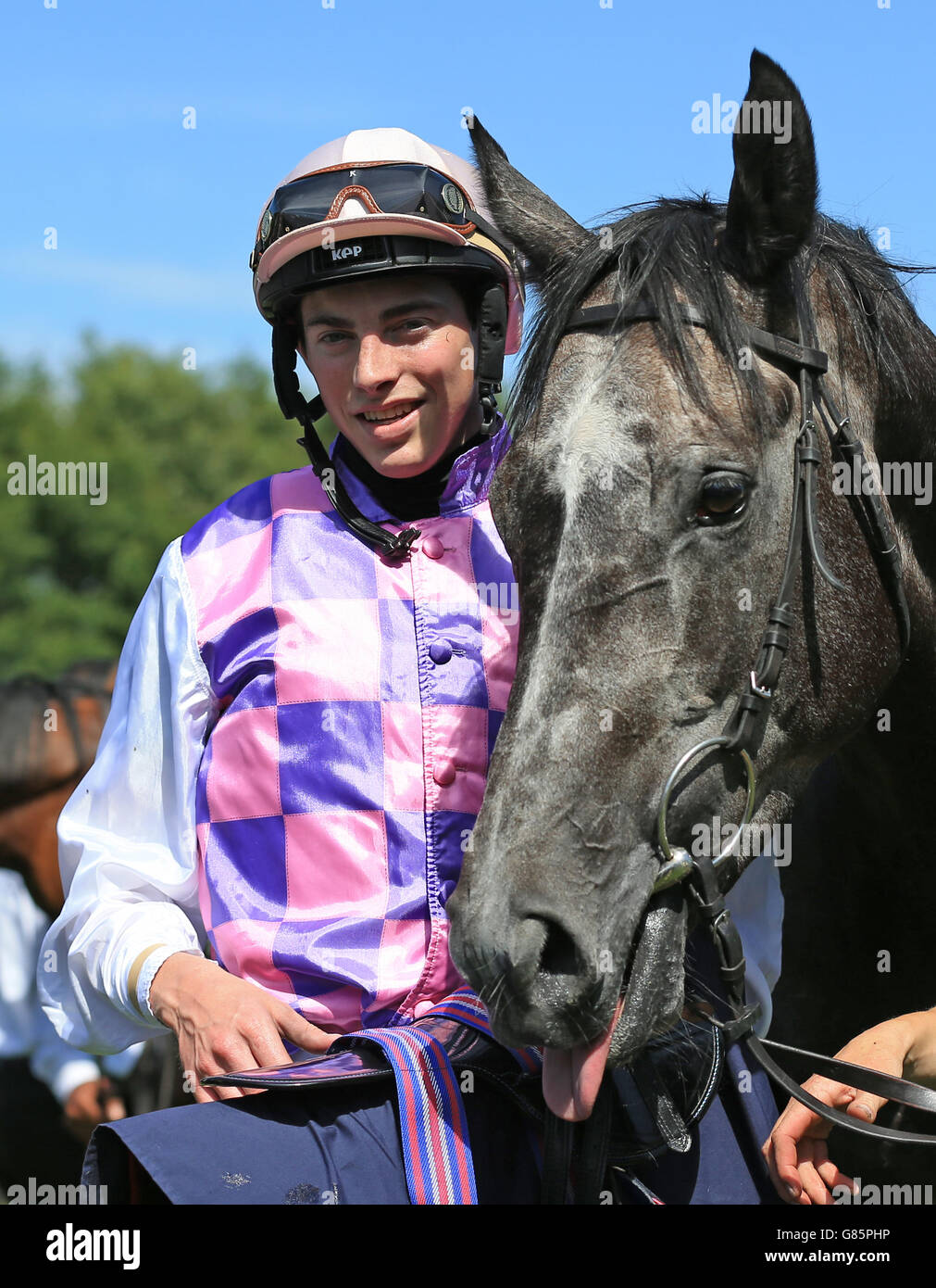 Corse di cavalli - Il festival di luglio - Giorno 2 - Newmarket Racecourse Foto Stock