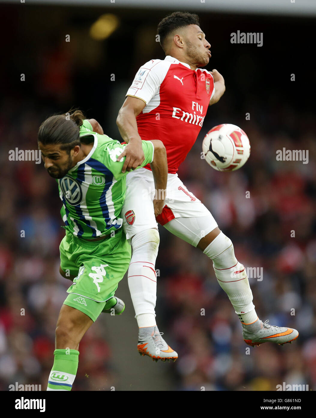 Calcio - Emirates Cup - Arsenal v VFL Wolfsburg - Emirates Stadium Foto Stock