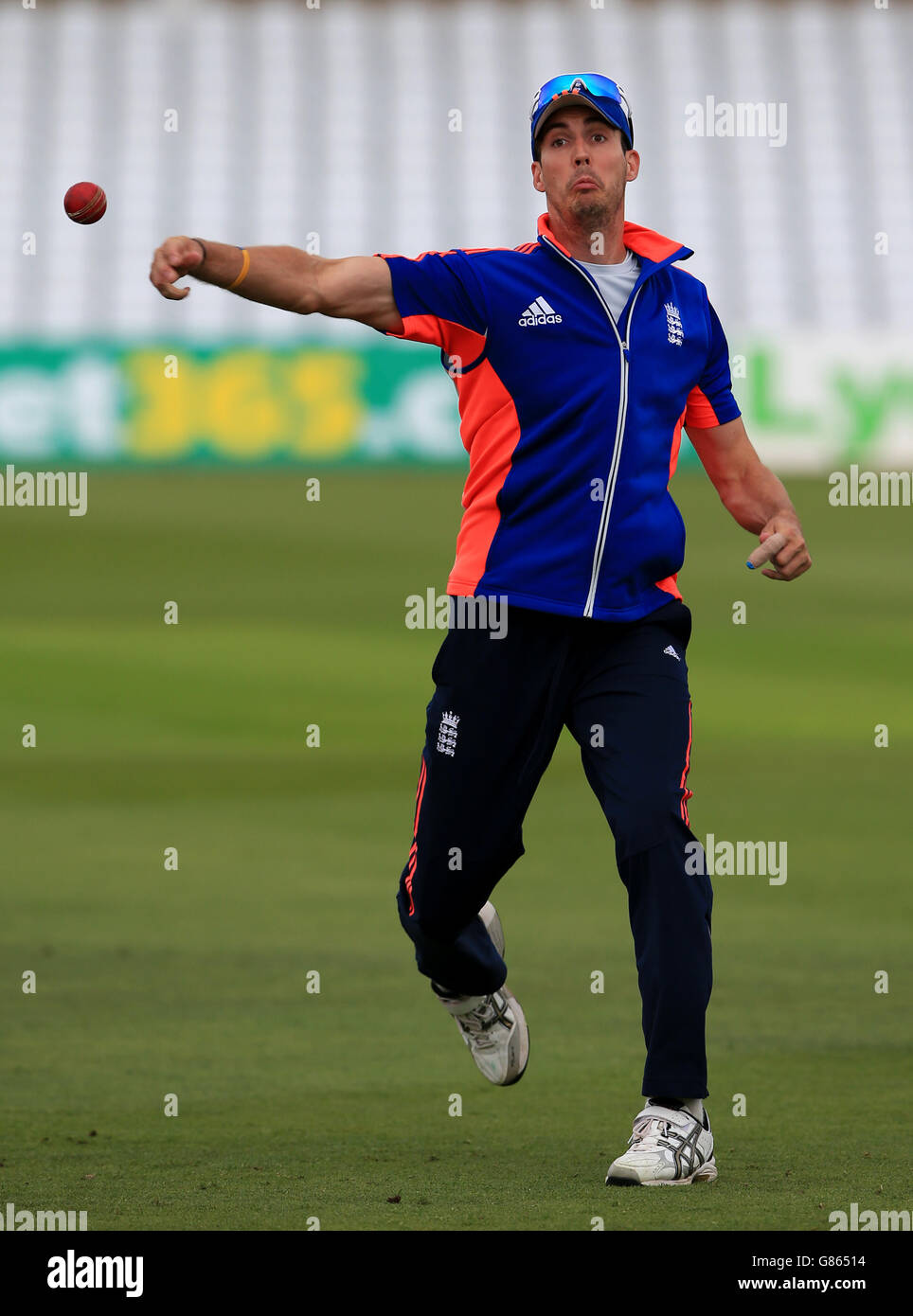 Cricket - Terza Investec Ceneri Test - Inghilterra reti - Giorno 1 - Trent Bridge Foto Stock