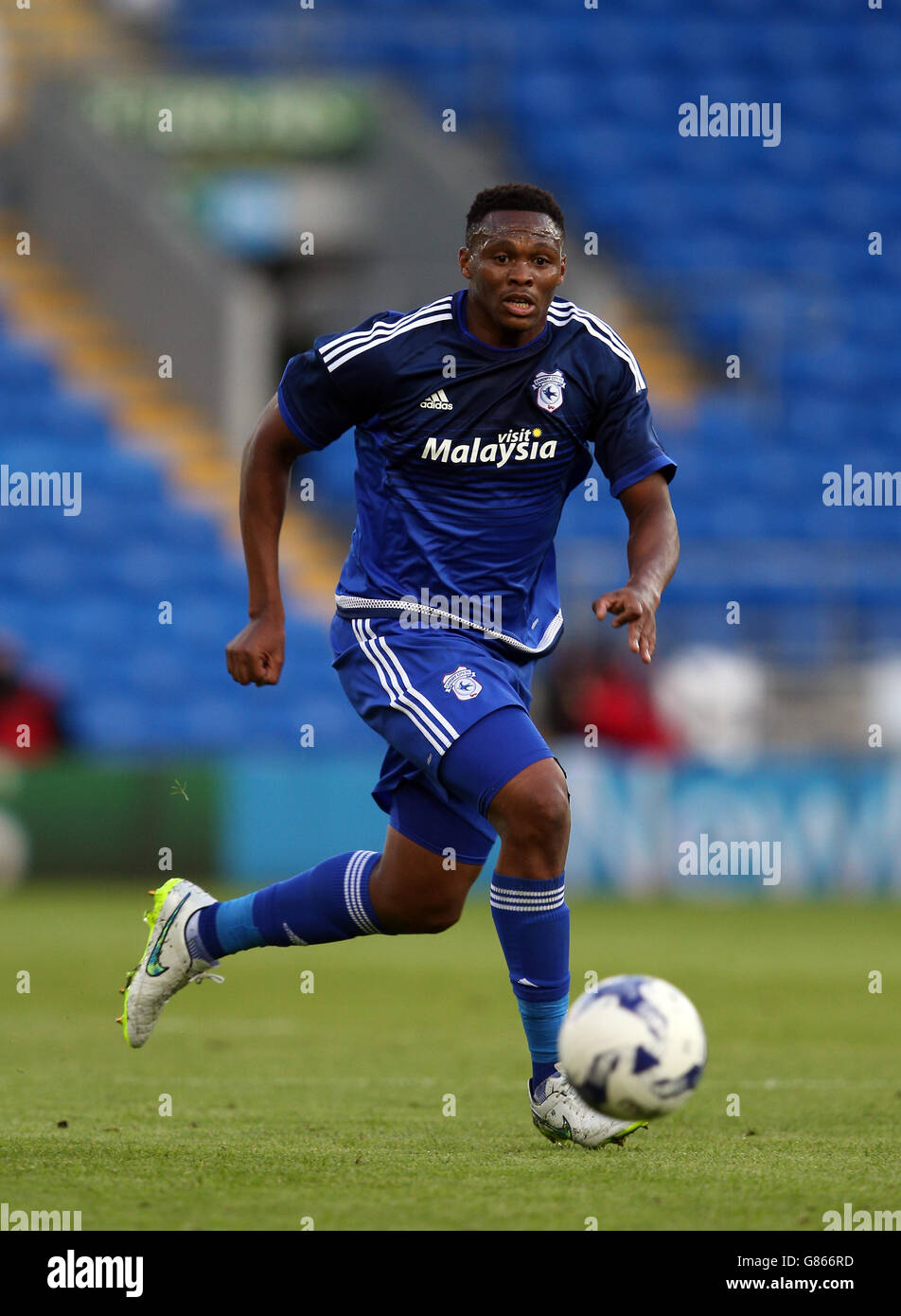 Calcio - Pre-Season friendly - Cardiff City v Watford - Cardiff City Stadium. Kagisho Dikgacoi, Cardiff City Foto Stock