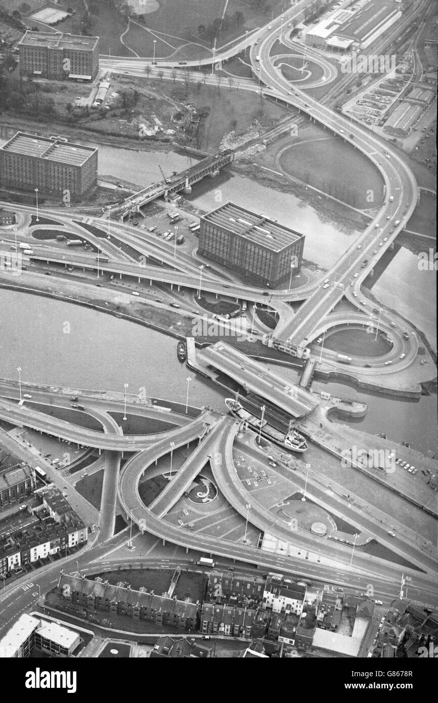 Cumberland Basin, Bristol Foto Stock