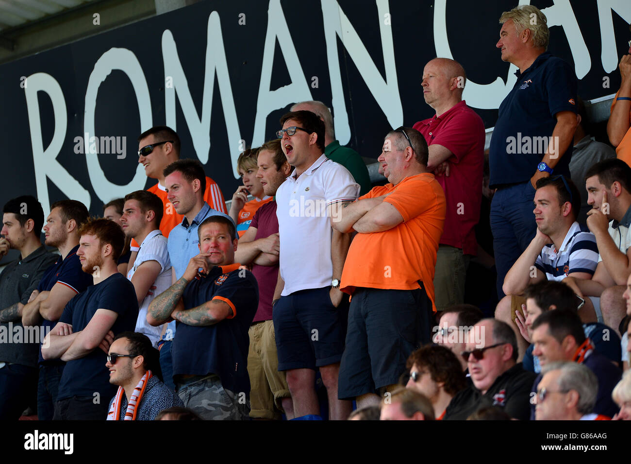 Calcio - Sky lega Bet One - Colchester Regno v Blackpool FC - Weston Homes Comunità Stadium Foto Stock