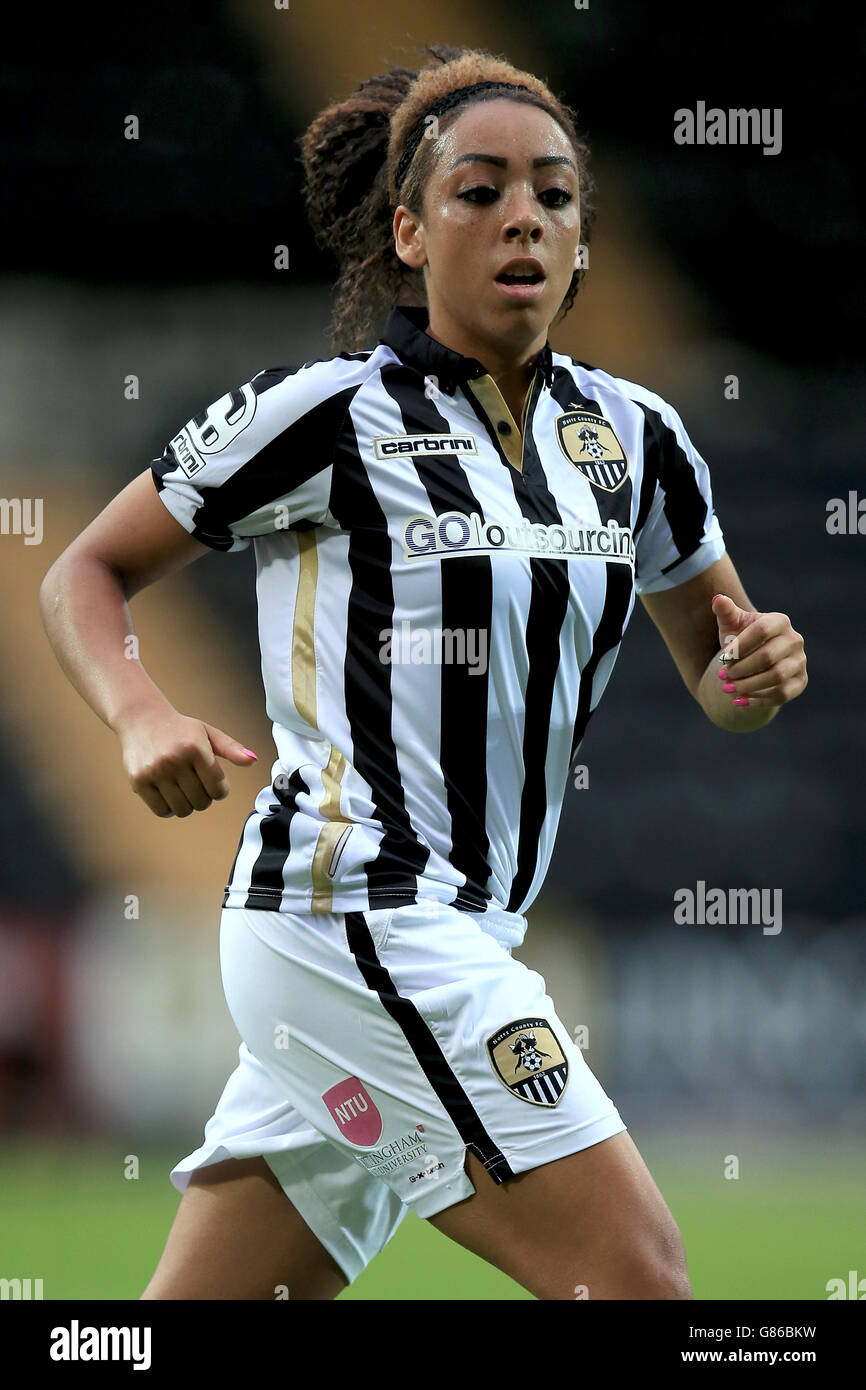 Calcio - FA DONNA Super League - Notts County Ladies v Bristol Academy donne - Meadow Lane Foto Stock