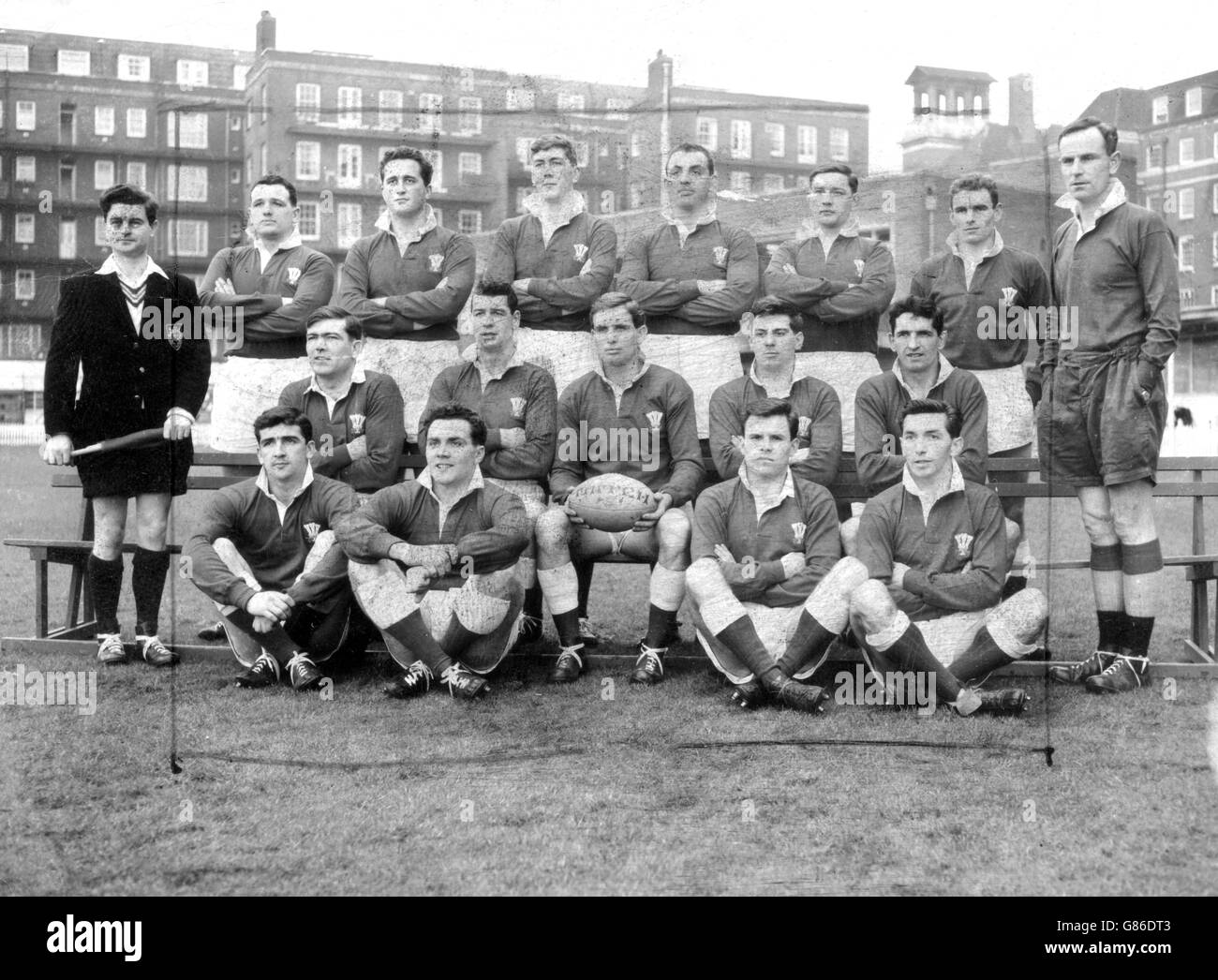 Rugby Union - Galles squadra Photocall - Murrayfield Foto Stock