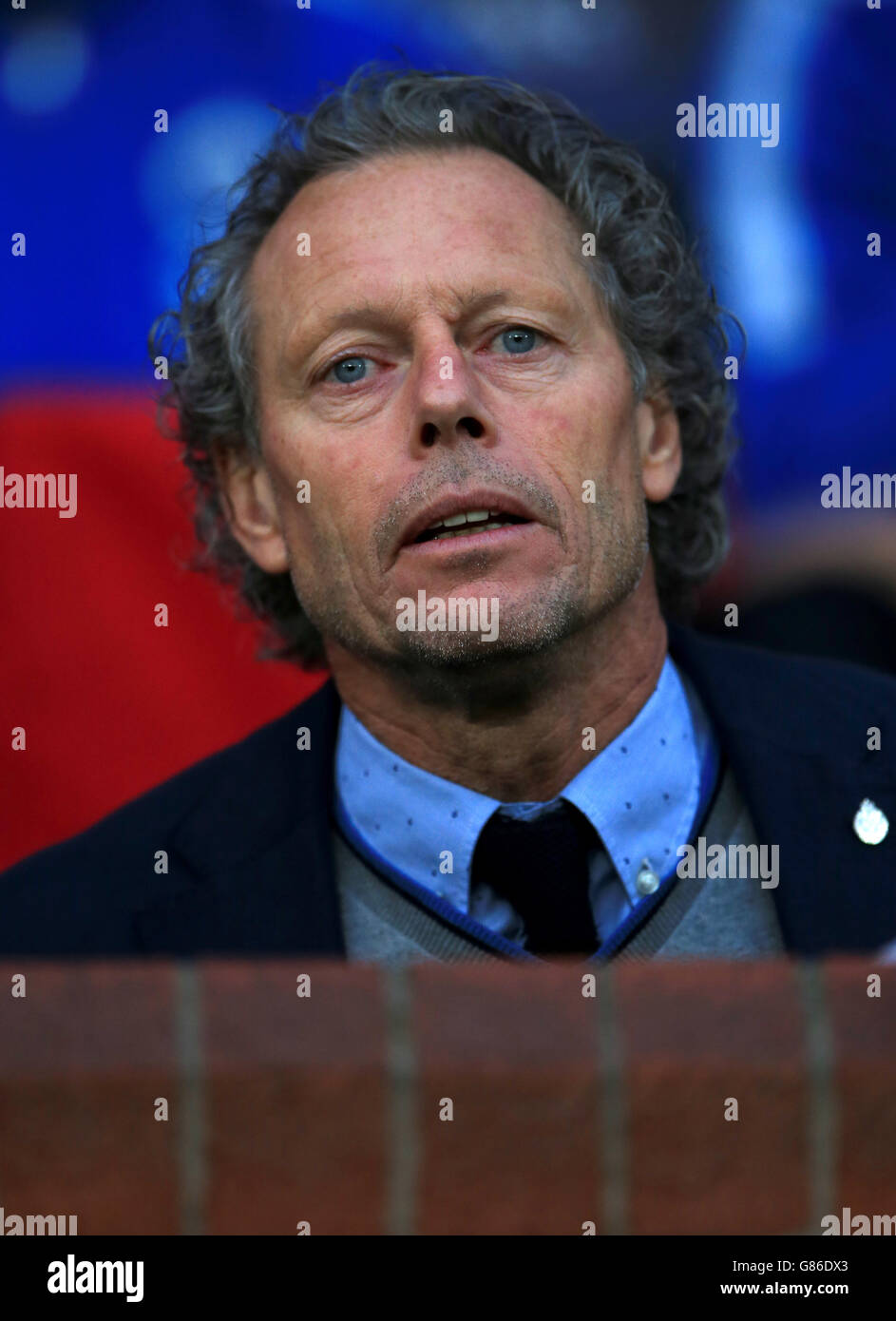 Calcio - UEFA Champions League - Qualifiche - Play-off - Manchester United v Club Brugge - Old Trafford. Il manager del Club Brugge Michel Preud'homme prima della qualificazione della UEFA Champions League, Play-off a Old Trafford, Manchester. Foto Stock