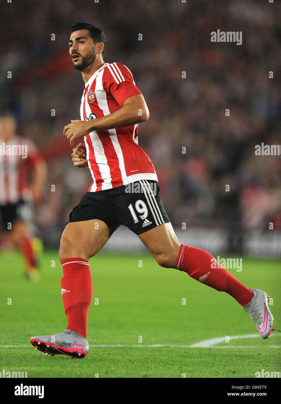 Soccer - UEFA Europa League - Qualifiche i play-off - Prima tappa - Southampton v FC Midtjylland - St Mary's Stadium Foto Stock