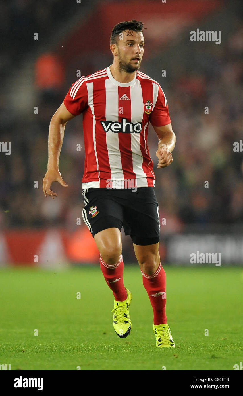 Soccer - UEFA Europa League - Qualifiche i play-off - Prima tappa - Southampton v FC Midtjylland - St Mary's Stadium Foto Stock