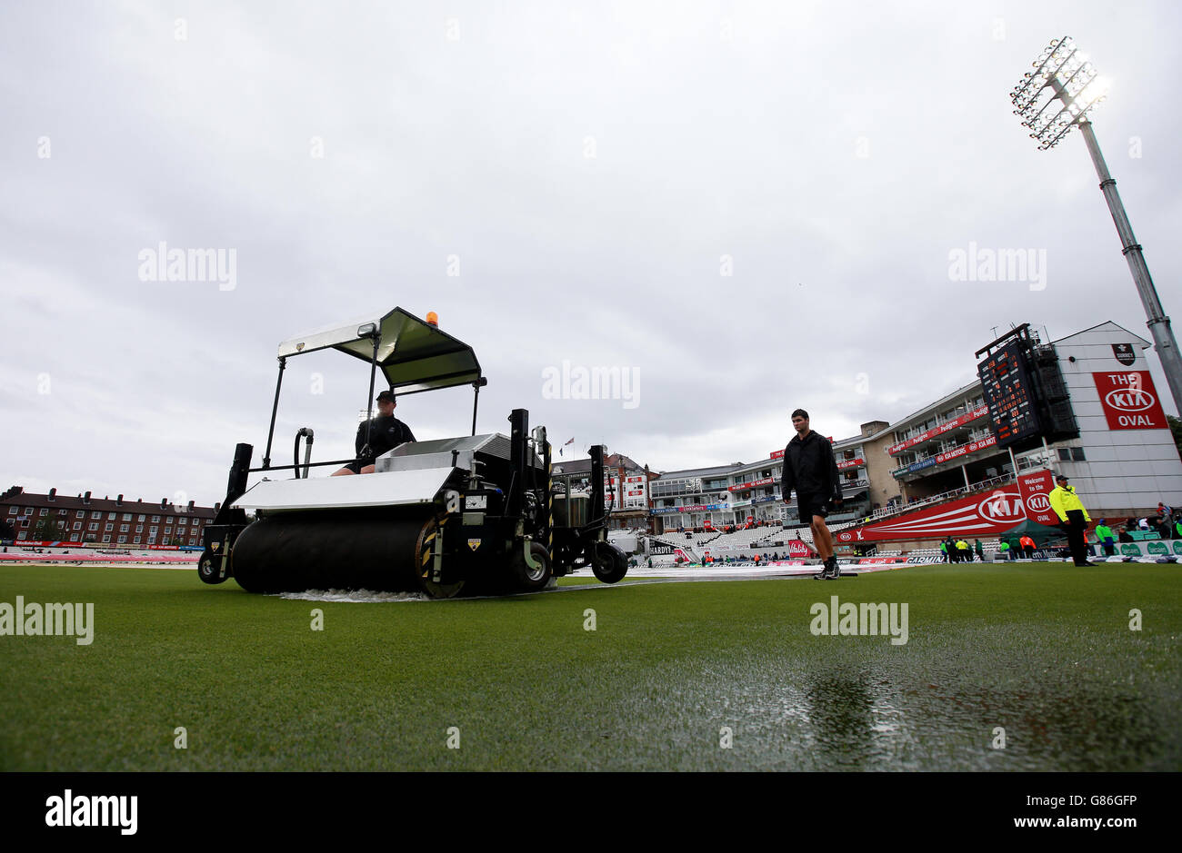 Cricket - Quinto Investec Ceneri Test - Inghilterra v Australia - Giorno 4 - Kia ovale Foto Stock