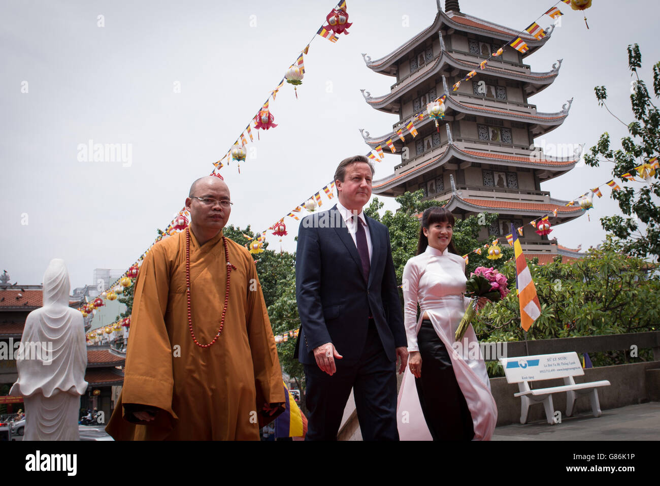 David Cameron del sud-est asiatico visita - Giorno 4 Foto Stock