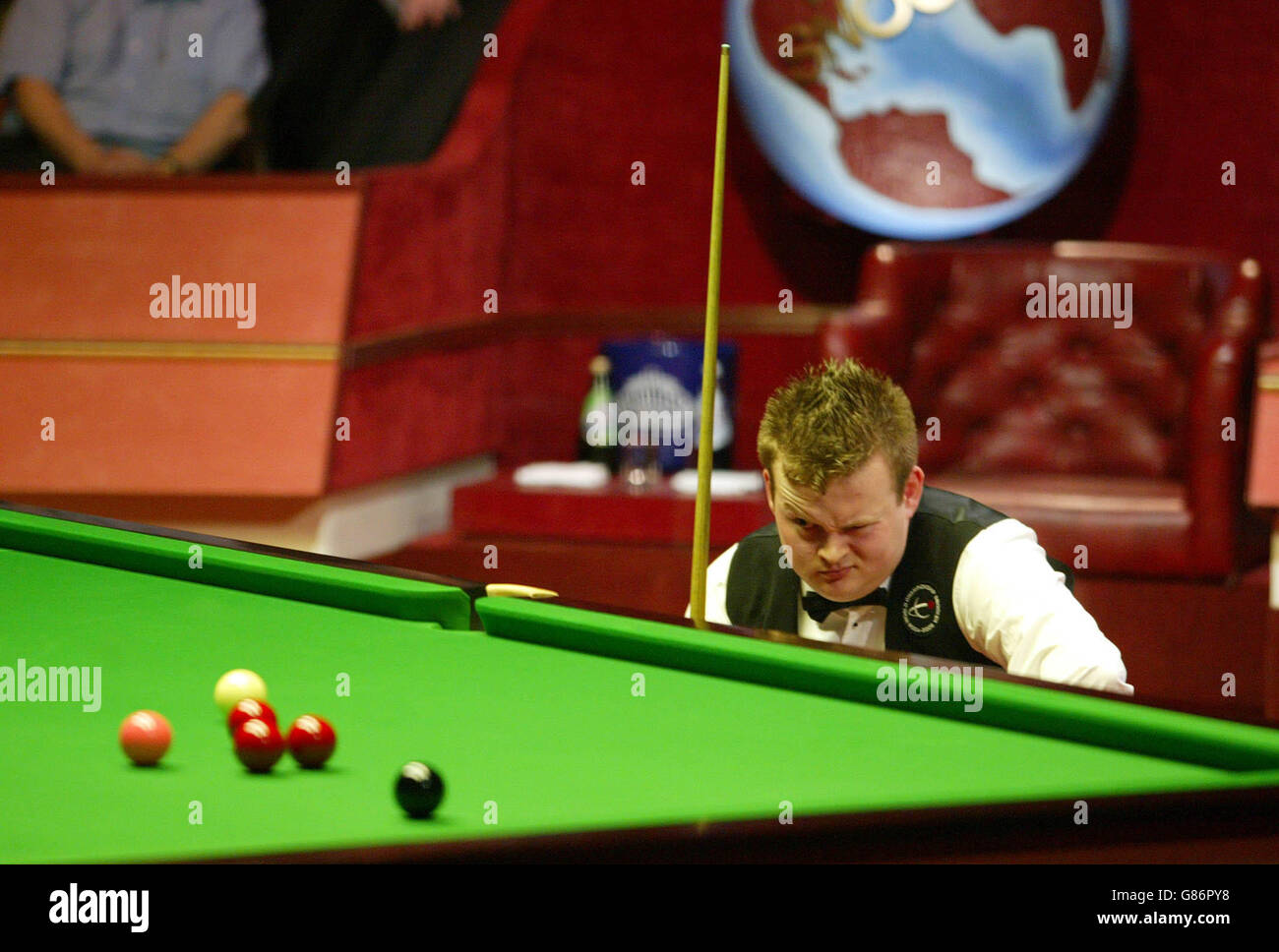 Snooker - Ambasciata nel Campionato del Mondo 2005 finale - Matthew Stevens v Shaun Murphy - Il crogiolo Foto Stock