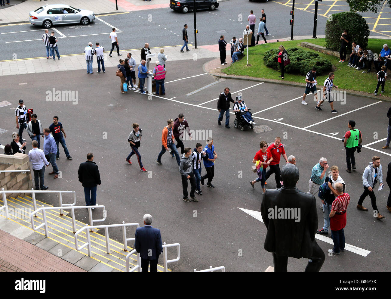 Calcio - Barclays Premier League - Newcastle United v Southampton - St James Park Foto Stock