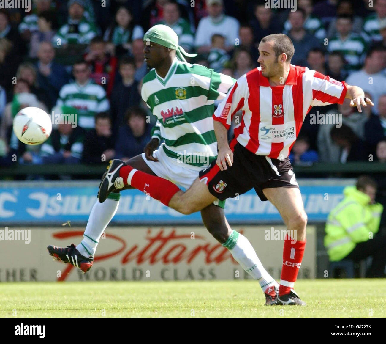 Calcio - Coca Cola Football League due - Yeovil Town v Lincoln City - Huish Park Foto Stock