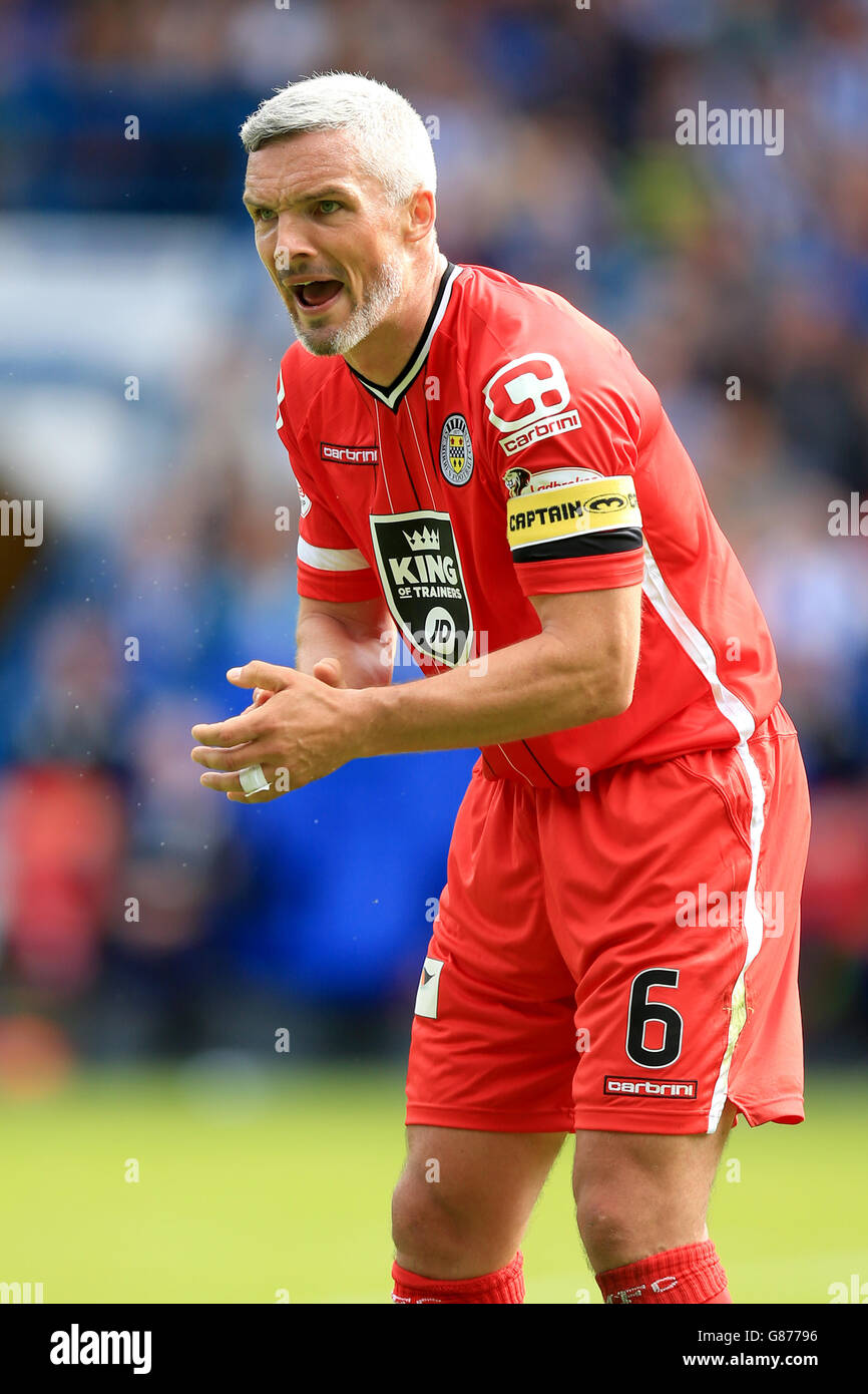 Calcio - Pre Season friendly - Sheffield Mercoledì v St Mirren - Hillsborough. Jim Goodwin, St Mirren Foto Stock