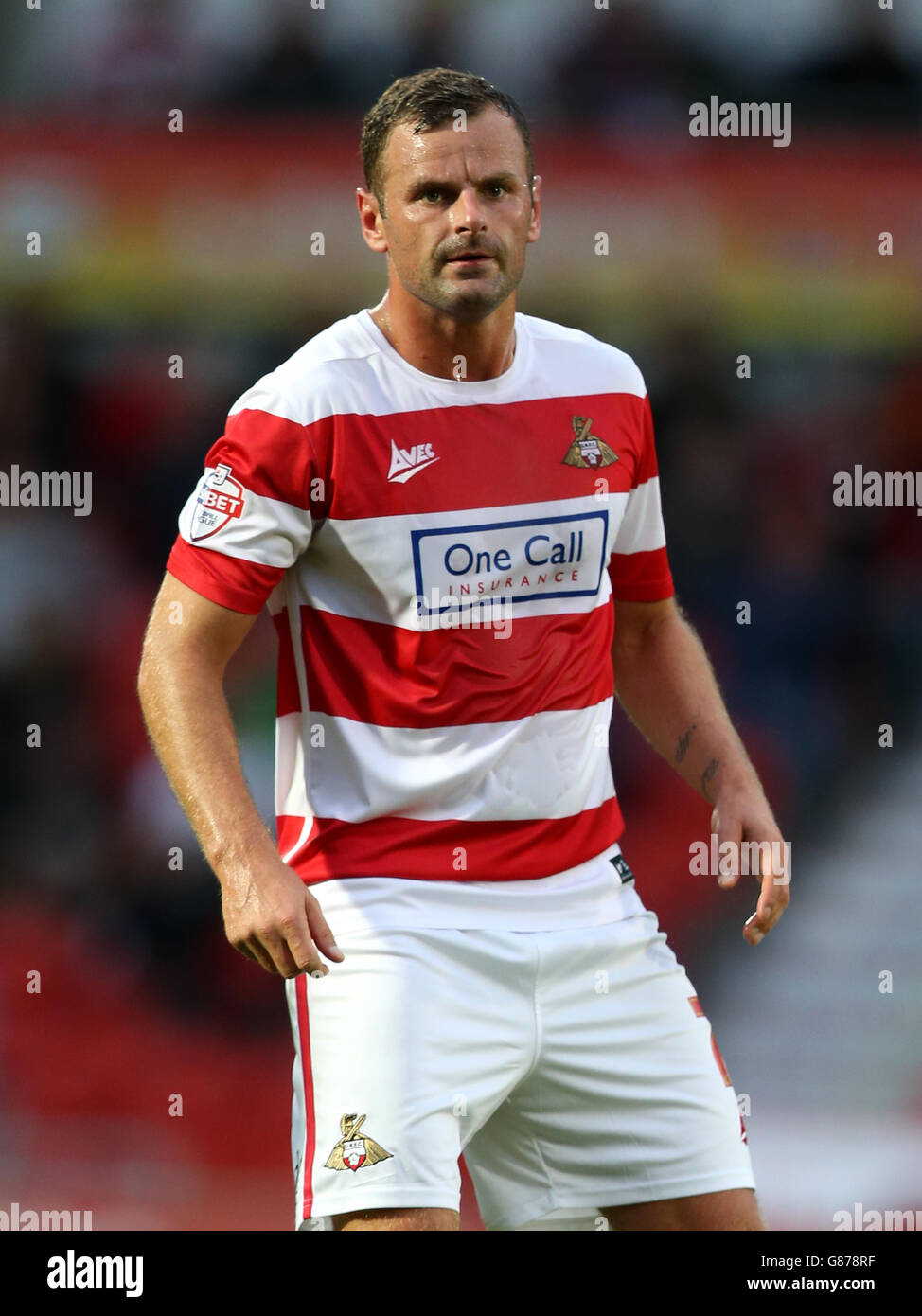 Calcio - Capital One Cup - Primo round - Doncaster Rovers v Leeds United - Keepmoat Stadium Foto Stock