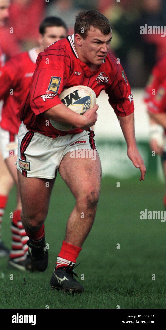 Rugby League - Salford / Oldham. Scott Martin, Salford Foto Stock