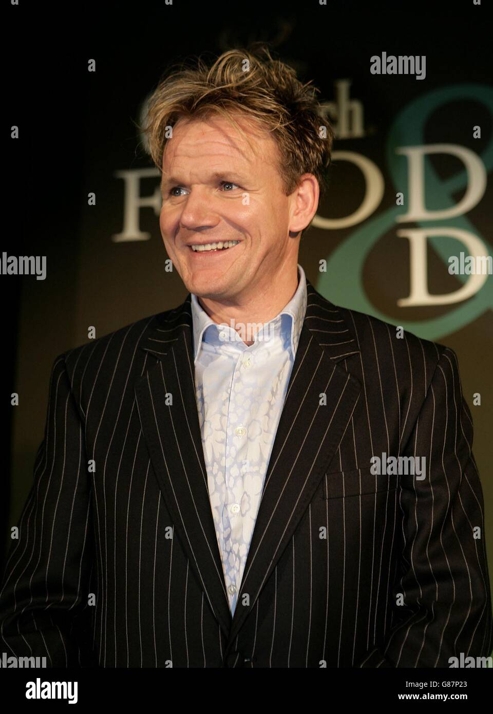 Glenfiddich Food and drink Awards - Ristorante Albannach. Gordon Ramsay vi assiste. Foto Stock