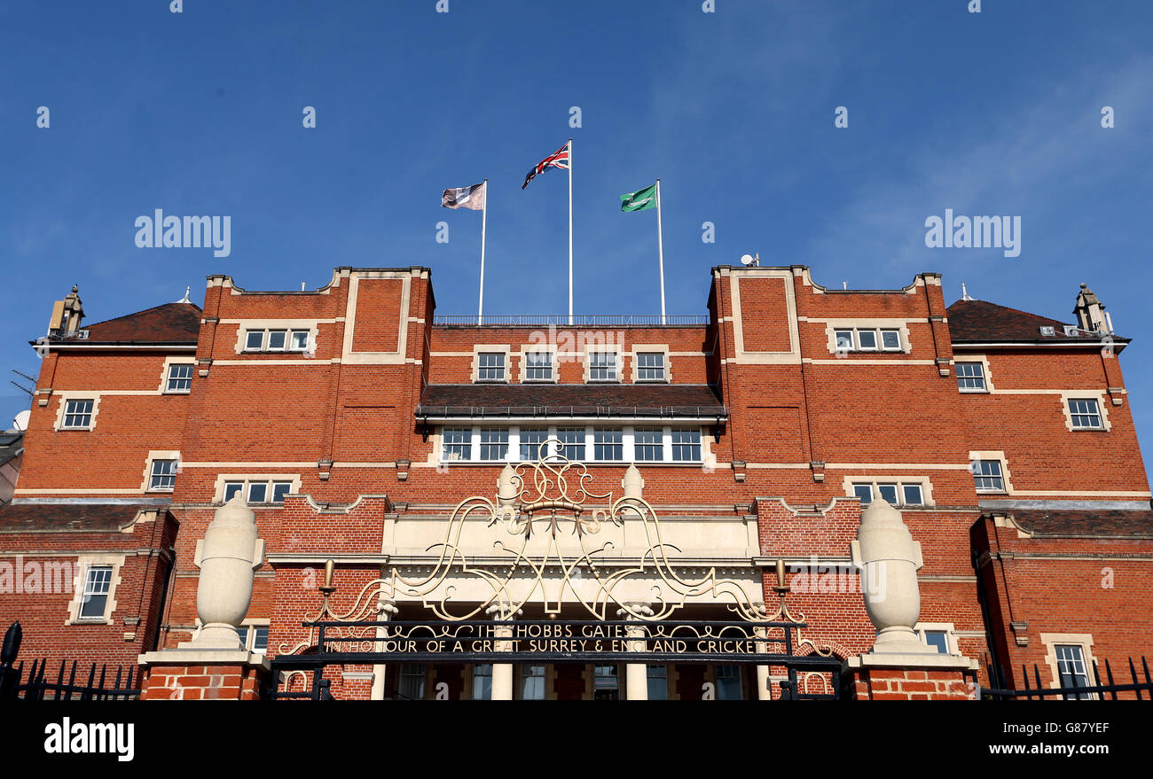 Cricket - Royal London One Day Cup - Semifinale - Surrey v Nottinghamshire - The Kia Oval. Vista generale del Kia Oval Foto Stock