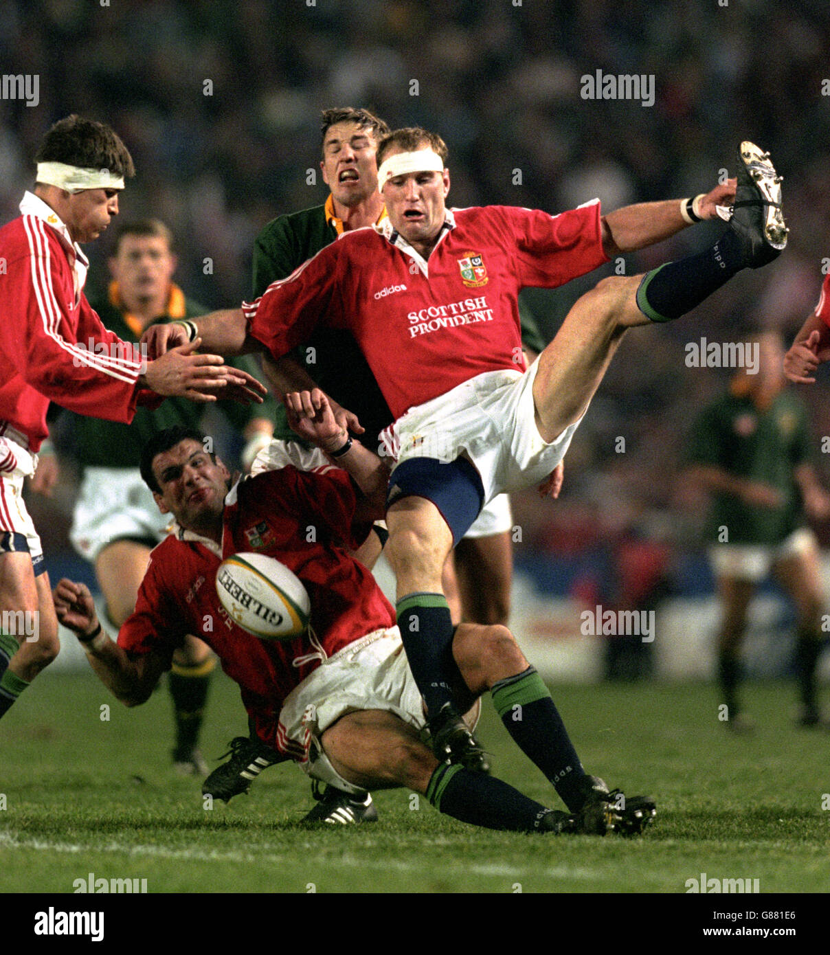 Rugby Union ...British Lions Tour in Sud Africa ...Sud Africa v British Lions, terza prova, Johannesburg Foto Stock