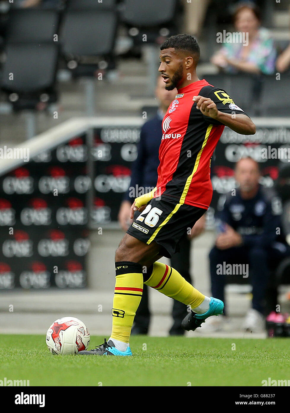 Calcio - Campionato Sky Bet - MK Dons / Birmingham City - Stadio:mk. David Davis di Birmingham City in azione Foto Stock