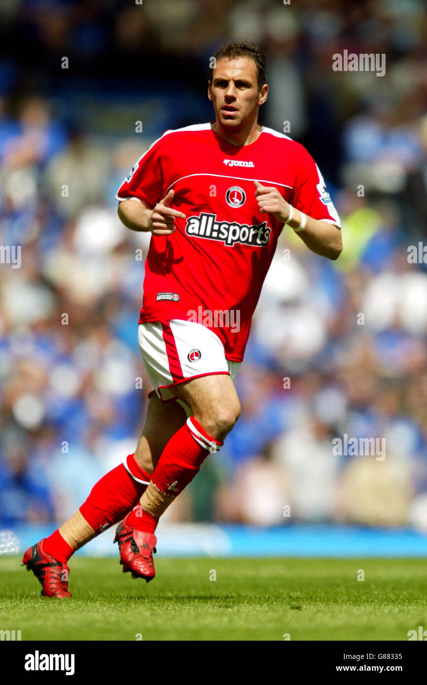 Calcio - fa Barclays Premiership - Chelsea v Charlton Athletic - Stamford Bridge. Radostin Kishev, Charlton Athletic Foto Stock