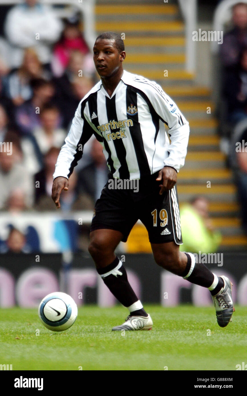 Calcio - fa Barclays Premiership - Newcastle United v Chelsea - St James' Park. Newcastle United's Titus Bramble Foto Stock
