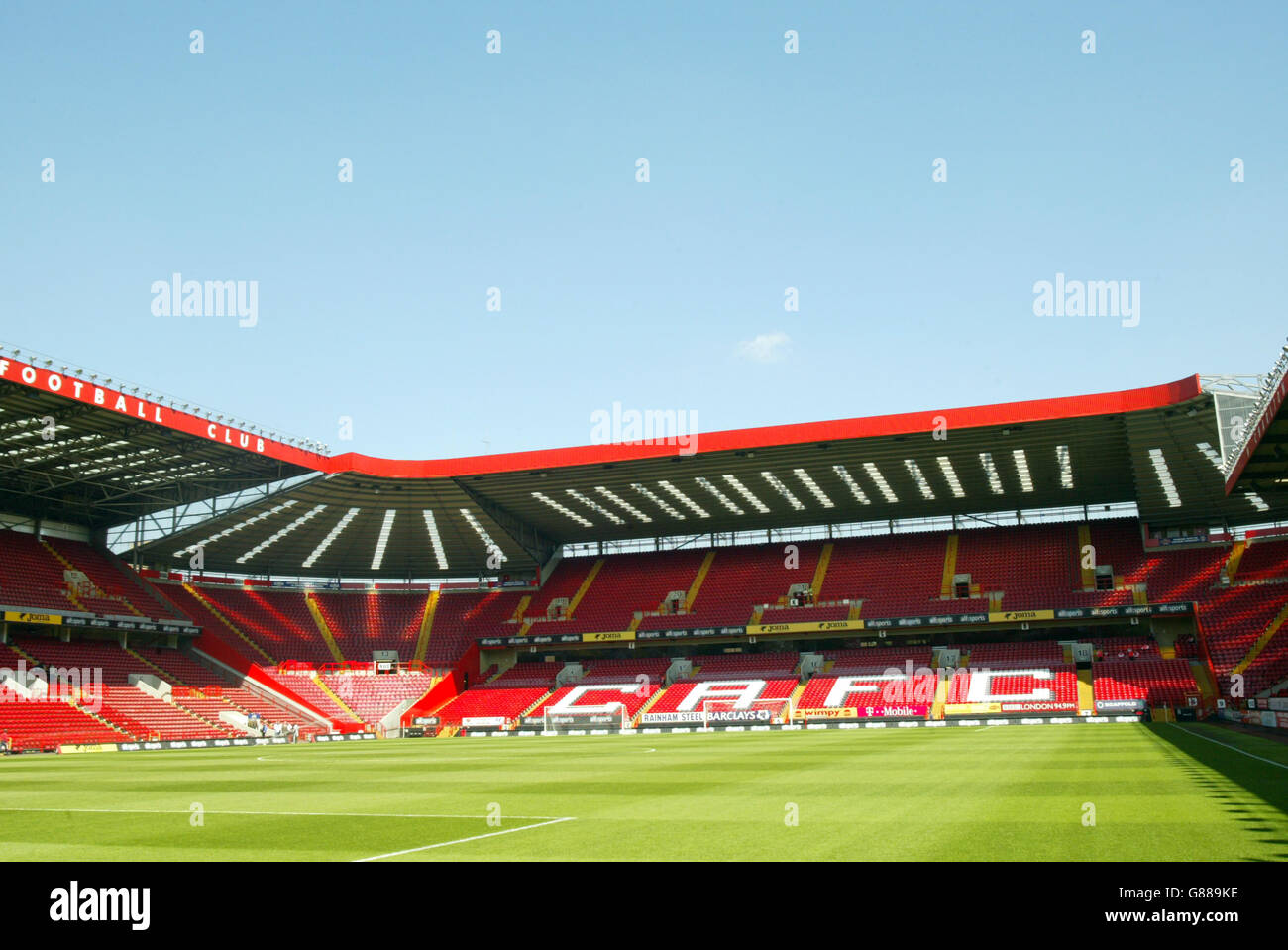 Calcio - FA Barclays Premiership - Charlton Athletic v Crystal Palace - La Valle Foto Stock