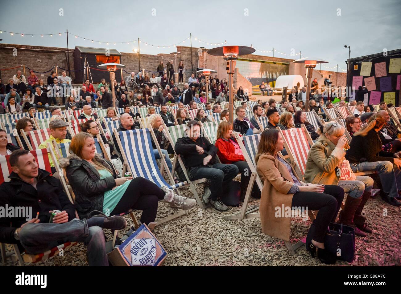 Banksy's Dismaland Foto Stock