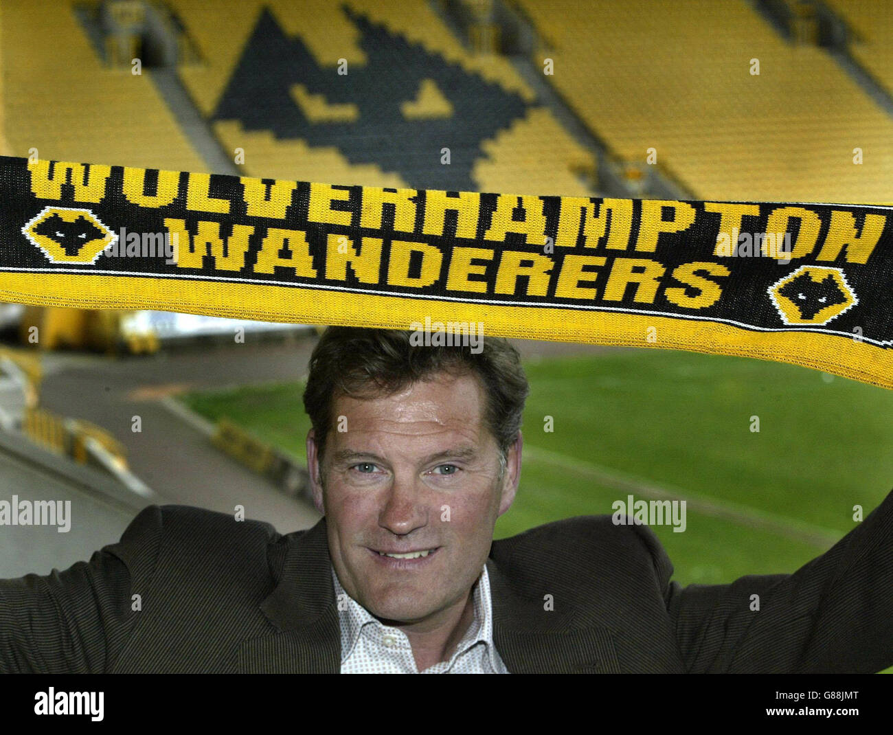 Calcio - Wolverhampton Wanderers Conferenza stampa - Molineux Foto Stock