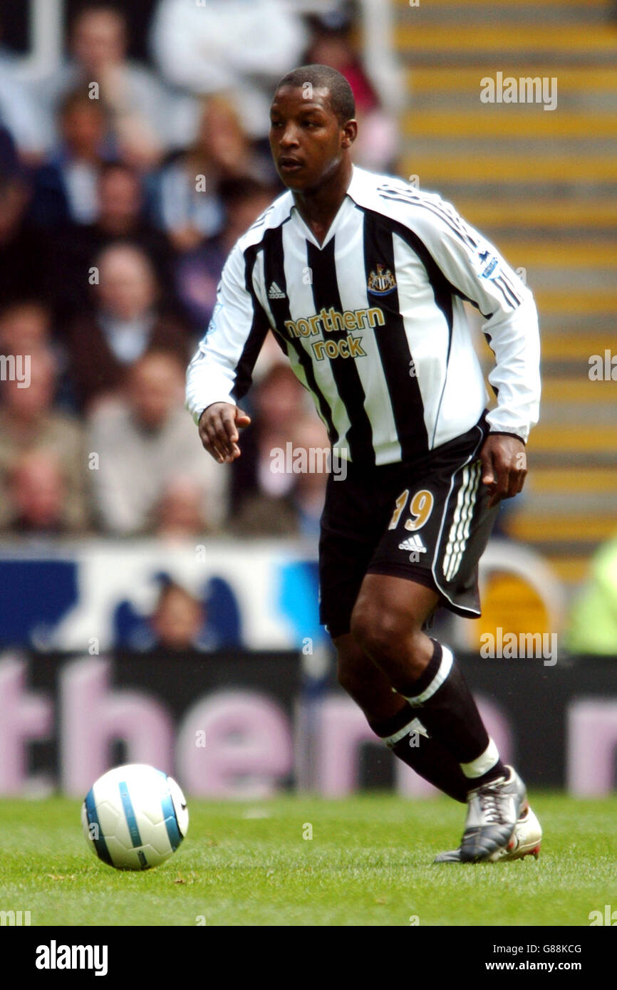 Calcio - fa Barclays Premiership - Newcastle United v Chelsea - St James' Park. Titus Bramble, Newcastle United Foto Stock