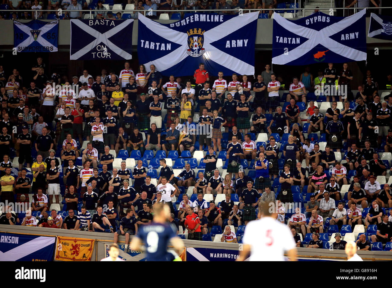 Soccer - UEFA Euro 2016 - Qualifiche - Gruppo D - Georgia v Scozia - Boris Paichadze Dinamo Arena Foto Stock