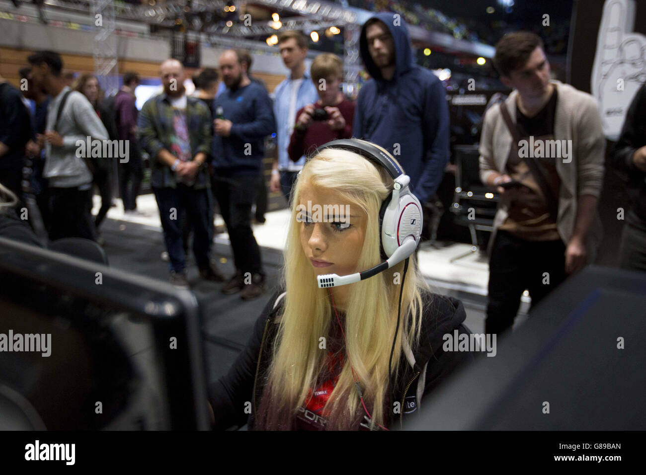 Dreamhack Convenzione di gioco Foto Stock