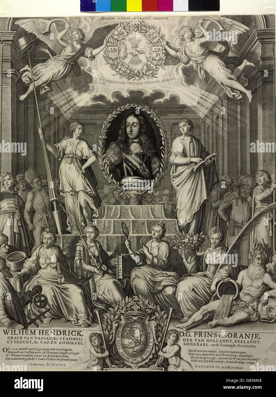 Guglielmo III, Prinz von Oranien, König von Inghilterra Foto Stock