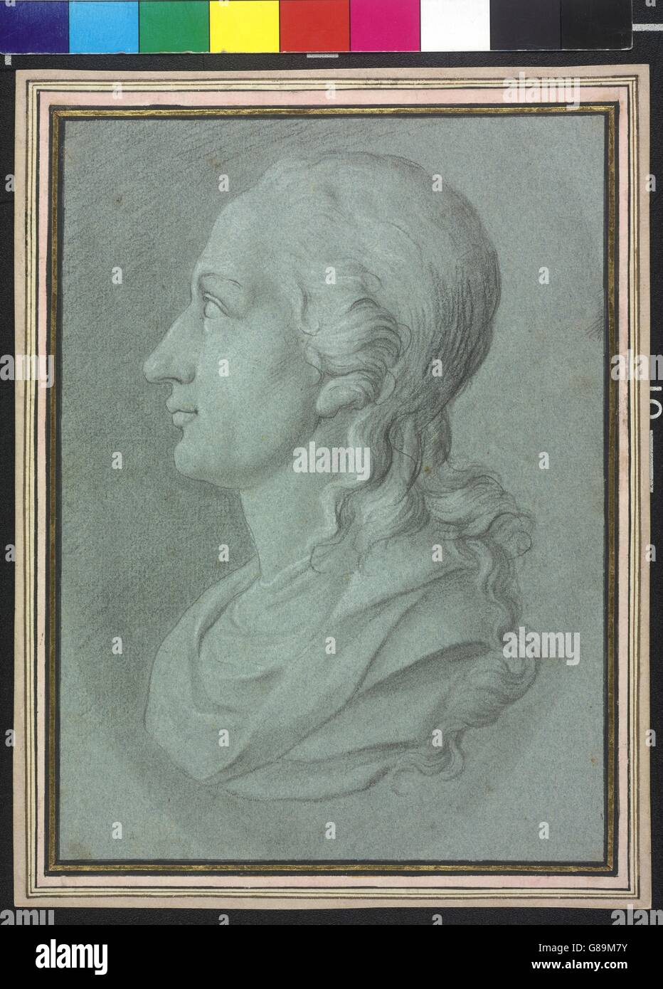 Bildnis Johann Wolfgang von Goethe Foto Stock