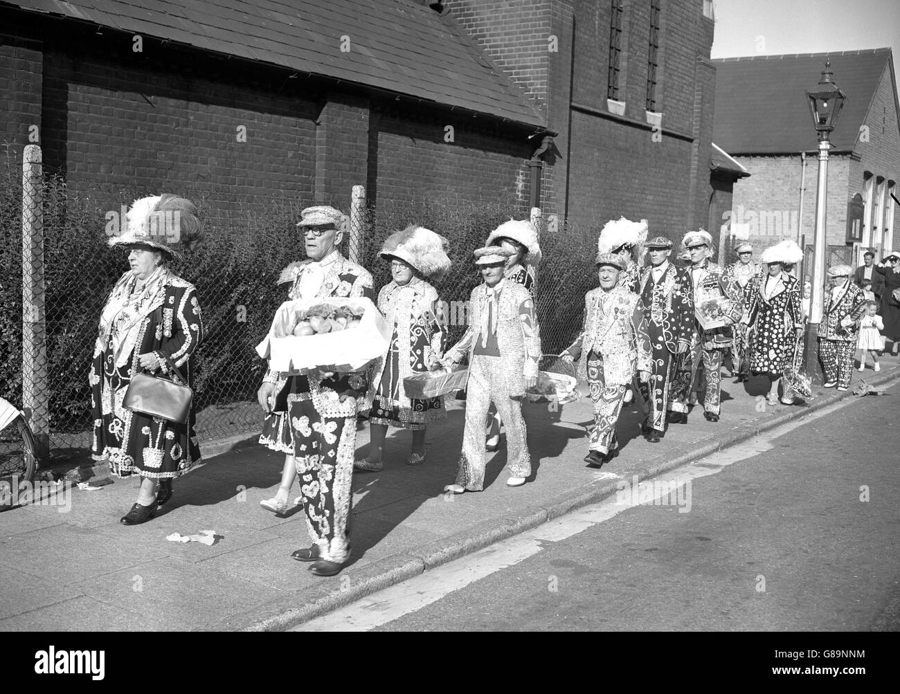 Costumi e Tradizioni - perlacea Harvest Festival - Walworth, Londra Foto Stock