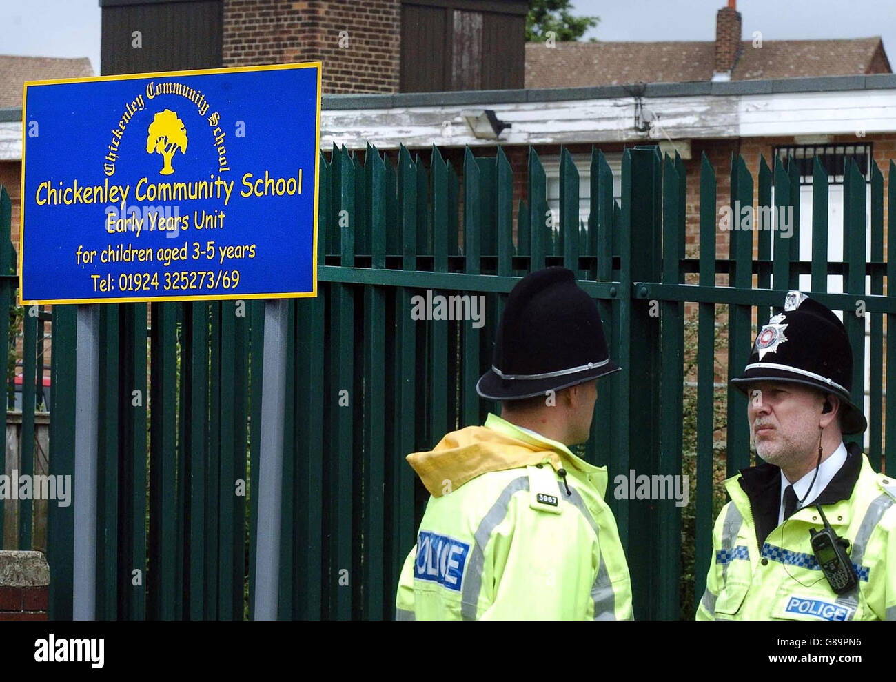 Tentato omicidio - Anthony Hinchliffe - Dewsbury Foto Stock